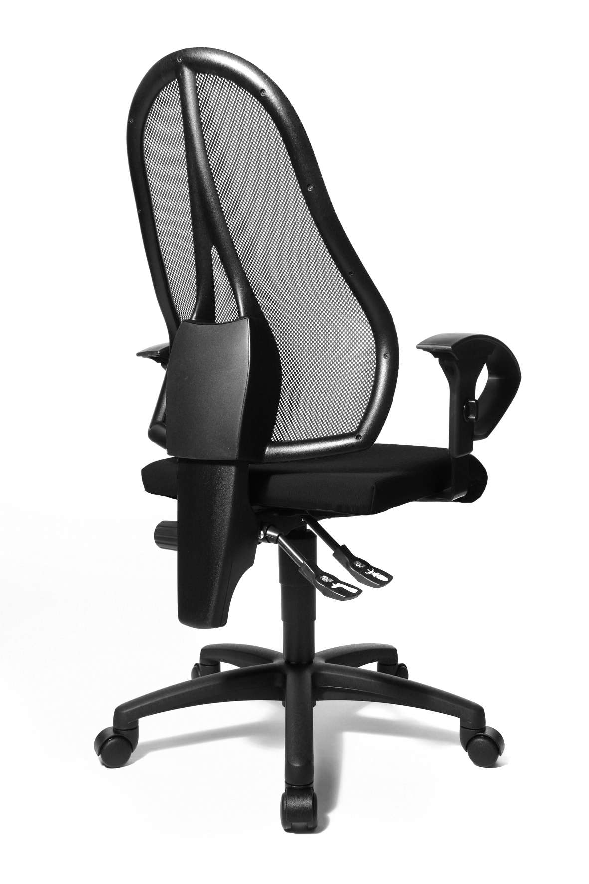 Zitting G20 Zwart 100% Polypropyleen. Mesh Rug.