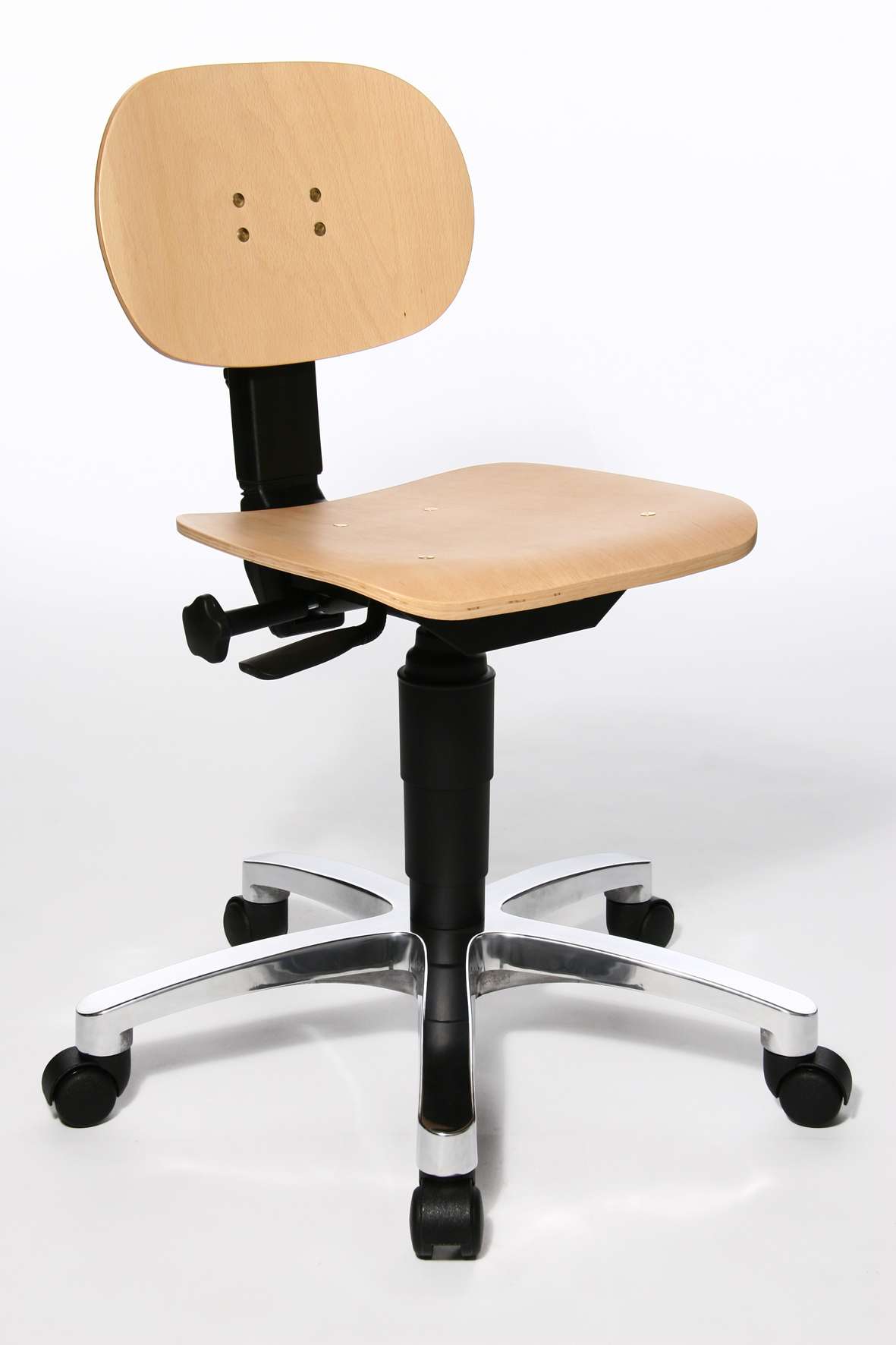 Werkstoel Topstar TEC 11 ALU | www.bureaustoel.nl