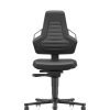 werkstoel-bimos-nexxit-9033-grijze-handgrepen-voor-aanzicht | www.bureaustoel.nl