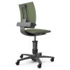 Aeris 3Dee Dynamische bureaustoel 930 Onderstel Zwart Microvezel Comfort CM Groen 05 Standaard Veer zwart | www.bureaustoel.nl