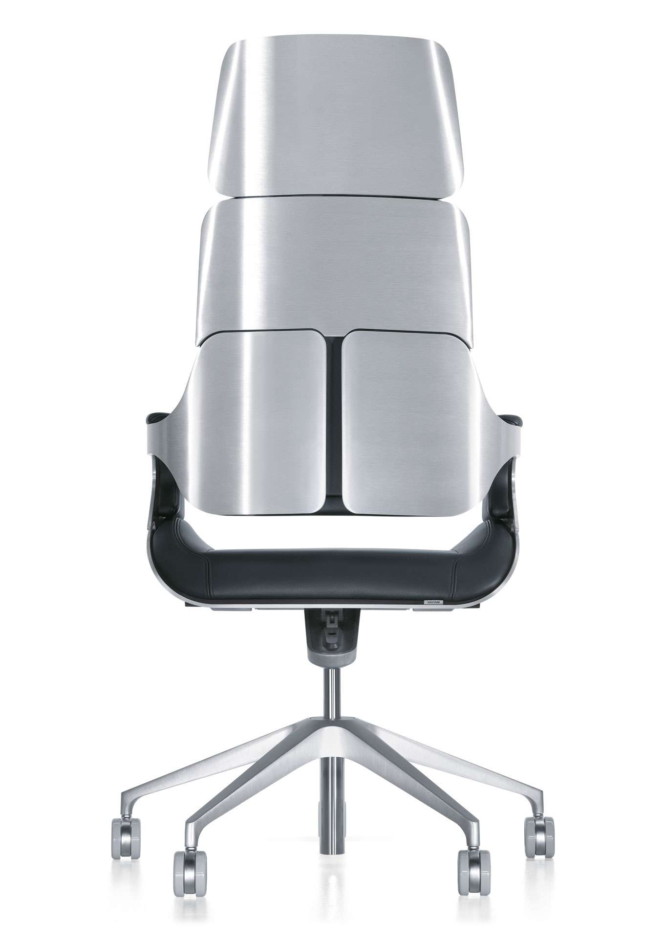 Interstuhl Silver Bureaustoel 362S leder geborsteld | www.bureaustoel.nl