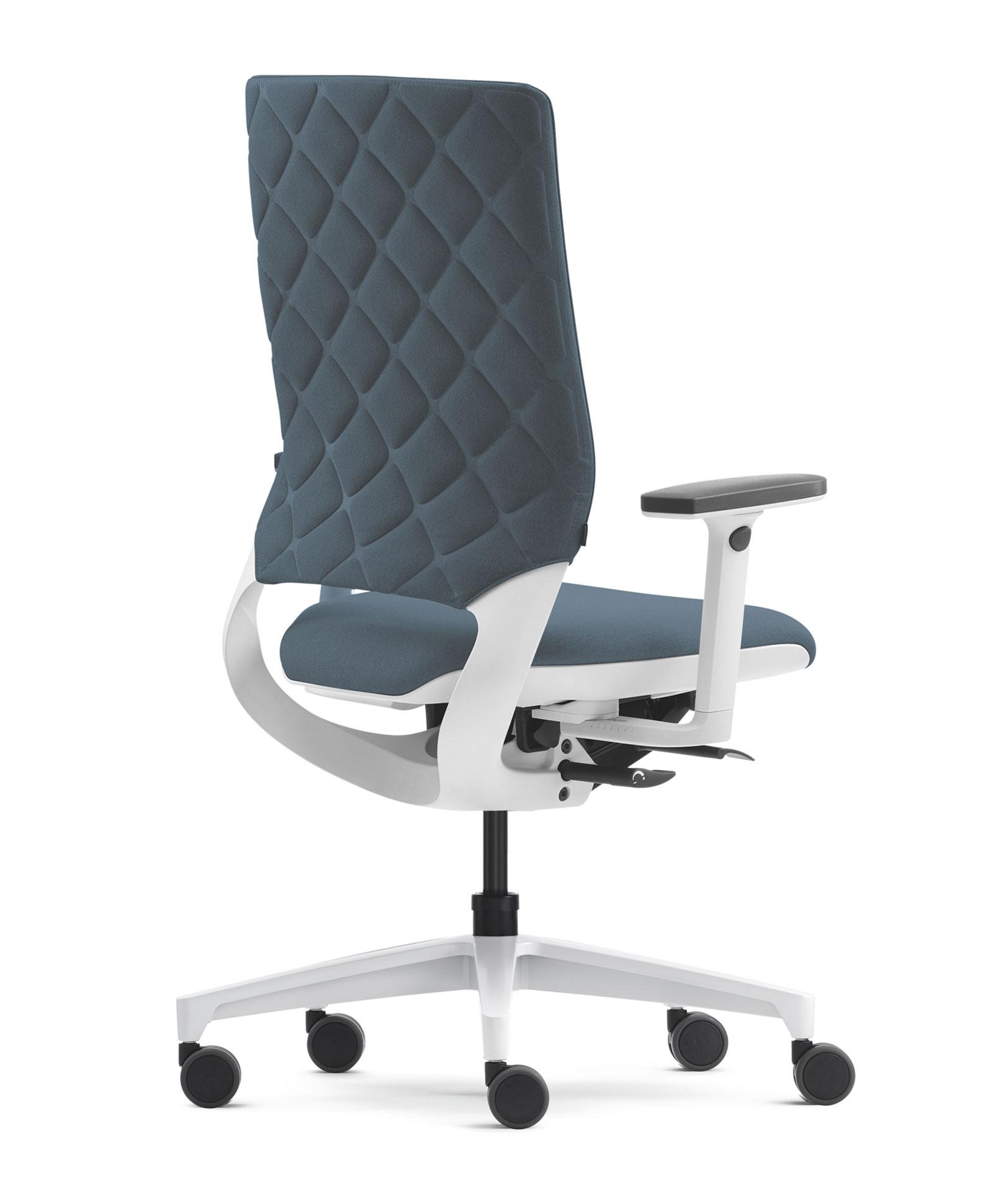 Klöber Mera Mer94 wit Cura onyx 66165 | www.bureaustoel.nl