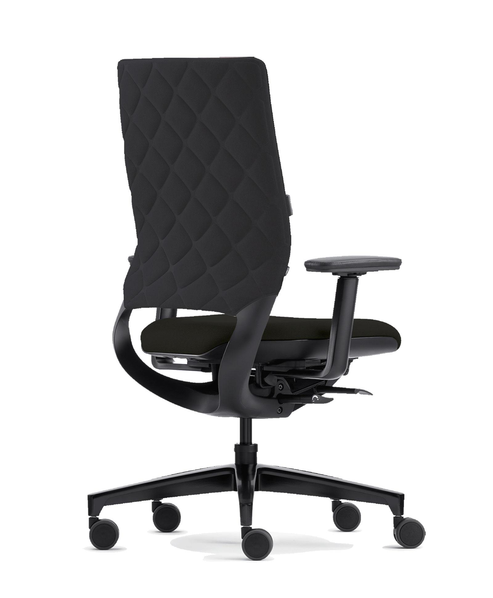 Klöber Mera Mer94 zwart Cura Diamond zwart 60111 | www.bureaustoel.nl