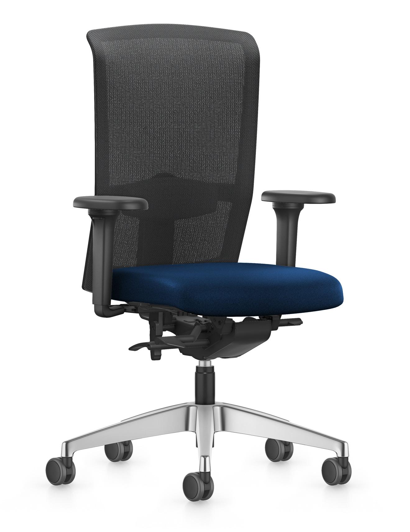Se7en Premium LX282 NPR-1813 5803 Donkerblauw S1 | www.bureaustoel.nl