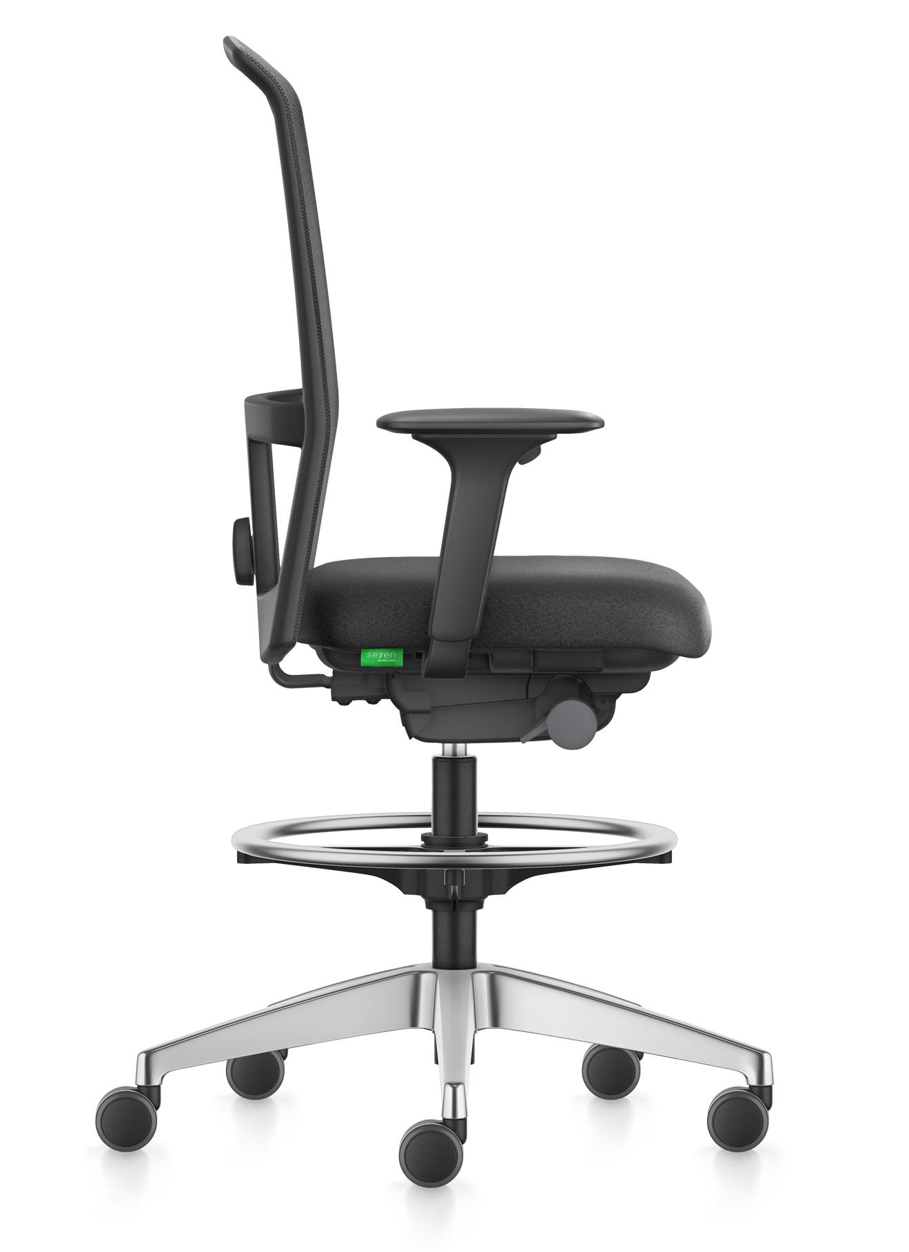 Se7en Pro baliestoel LX002 4D-armleggers P1 | www.bureaustoel.nl