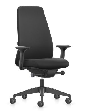 Interstuhl EVERYis1 EV117 ERA ER01 Zwart | www.bureaustoel.nl