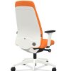 Interstuhl EVERYis1 EV117 Wit frame ERA ER23 Oranje | www.bureaustoel.nl