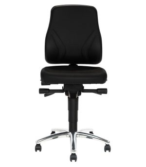 Se7en Comfort loketstoel 9633 Skai-2571 | www.bureaustoel.nl