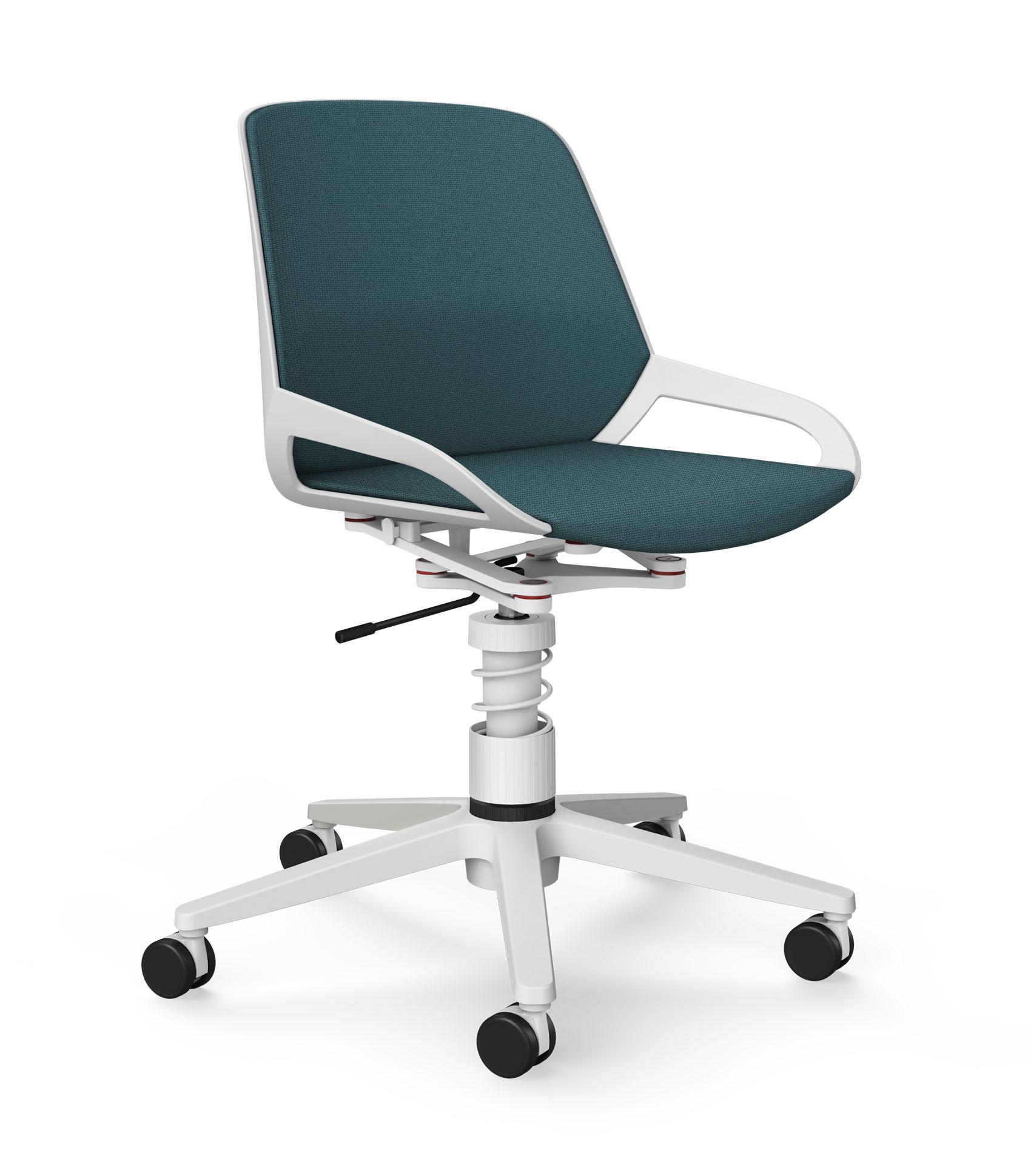 Aeris Numo Task 962 Onderstel Wit Cura CU04 | www.bureaustoel.nl