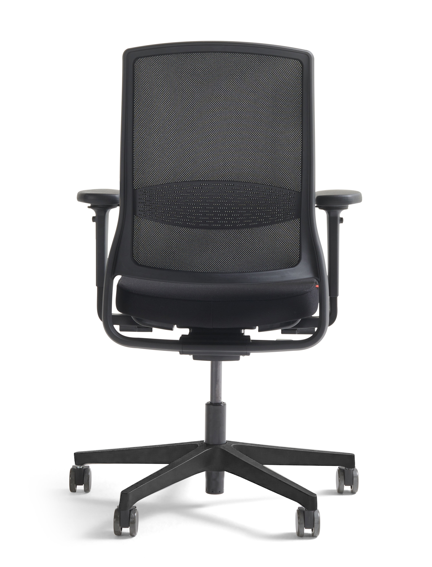 Gispen bureaustoel Zinn 2.0 NPR Autofit YS009 zwart Zwart voetkruis | www.bureaustoel.nl