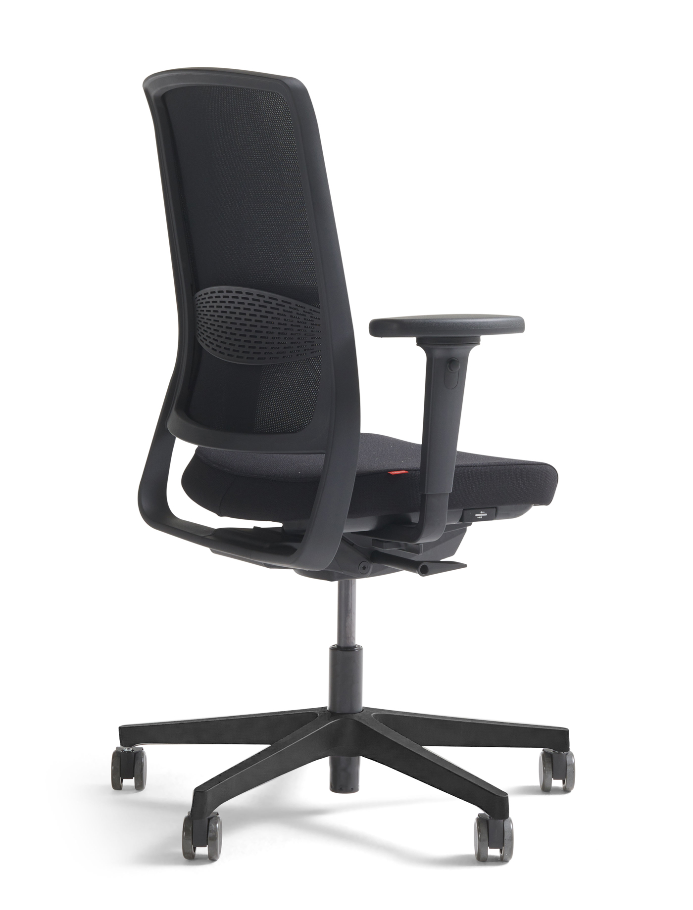 Gispen bureaustoel Zinn 2.0 NPR Autofit YS009 zwart Zwart voetkruis | www.bureaustoel.nl