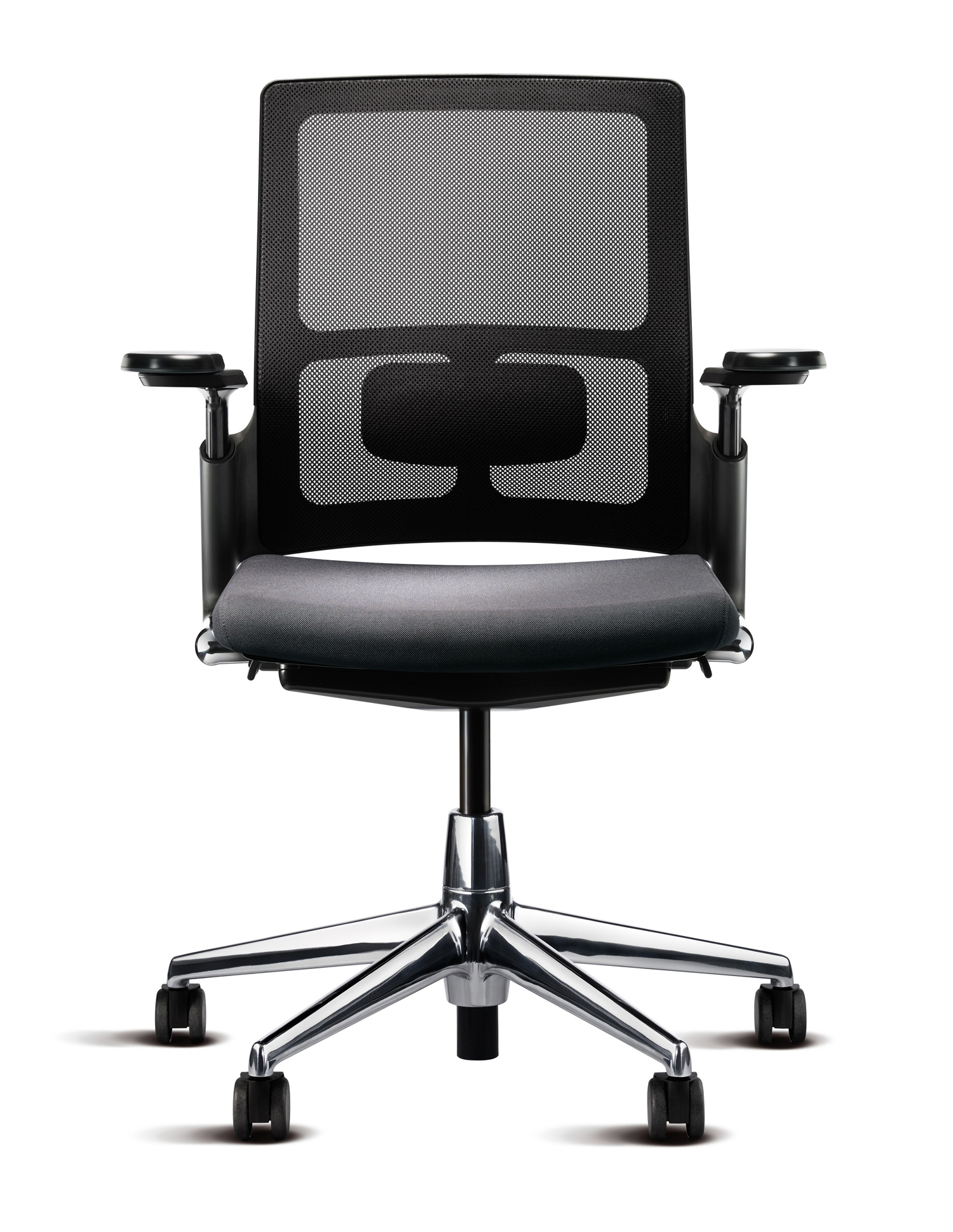 Ahrend 2020 Verta bureaustoel Voetkruis gepolijst | www.bureaustoel.nl