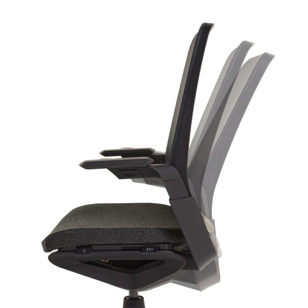 Ahrend Remode Type AxNPR Black Edition Synchroon mechanisme | www.bureaustoel.nl