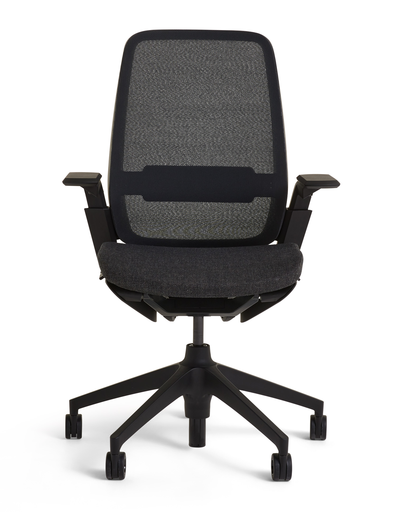 Ahrend Remode Type AxNPR Black Edition Gestoffeerde zitting Netweave rugleuning | www.bureaustoel.nl