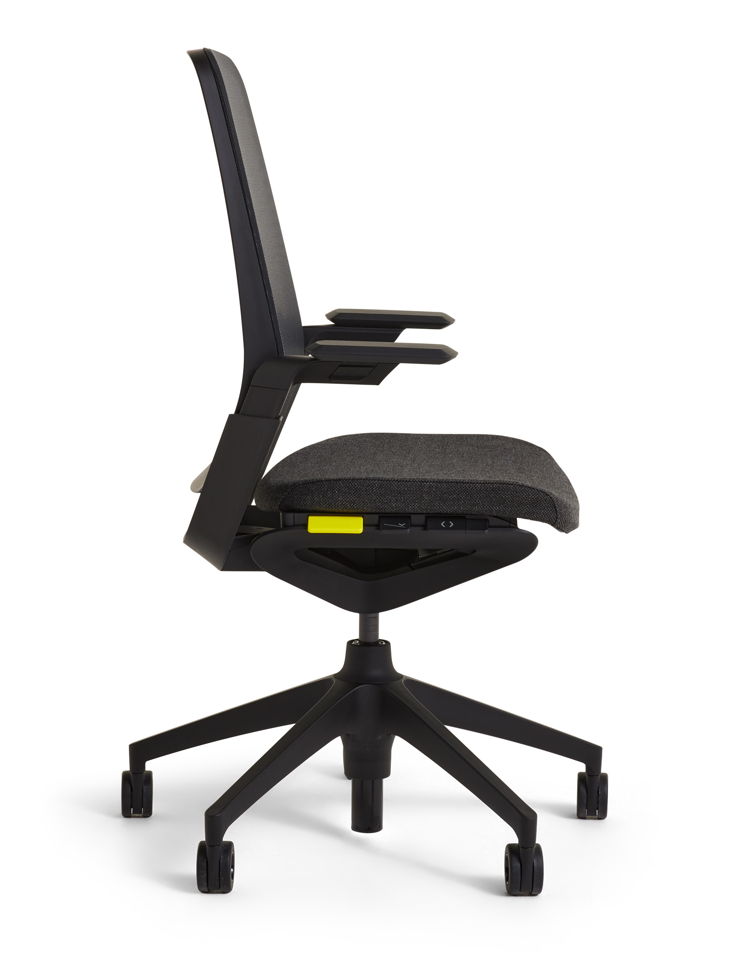 Ahrend Remode Type AxNPR Black Edition Gestoffeerde zitting Netweave rugleuning | www.bureaustoel.nl