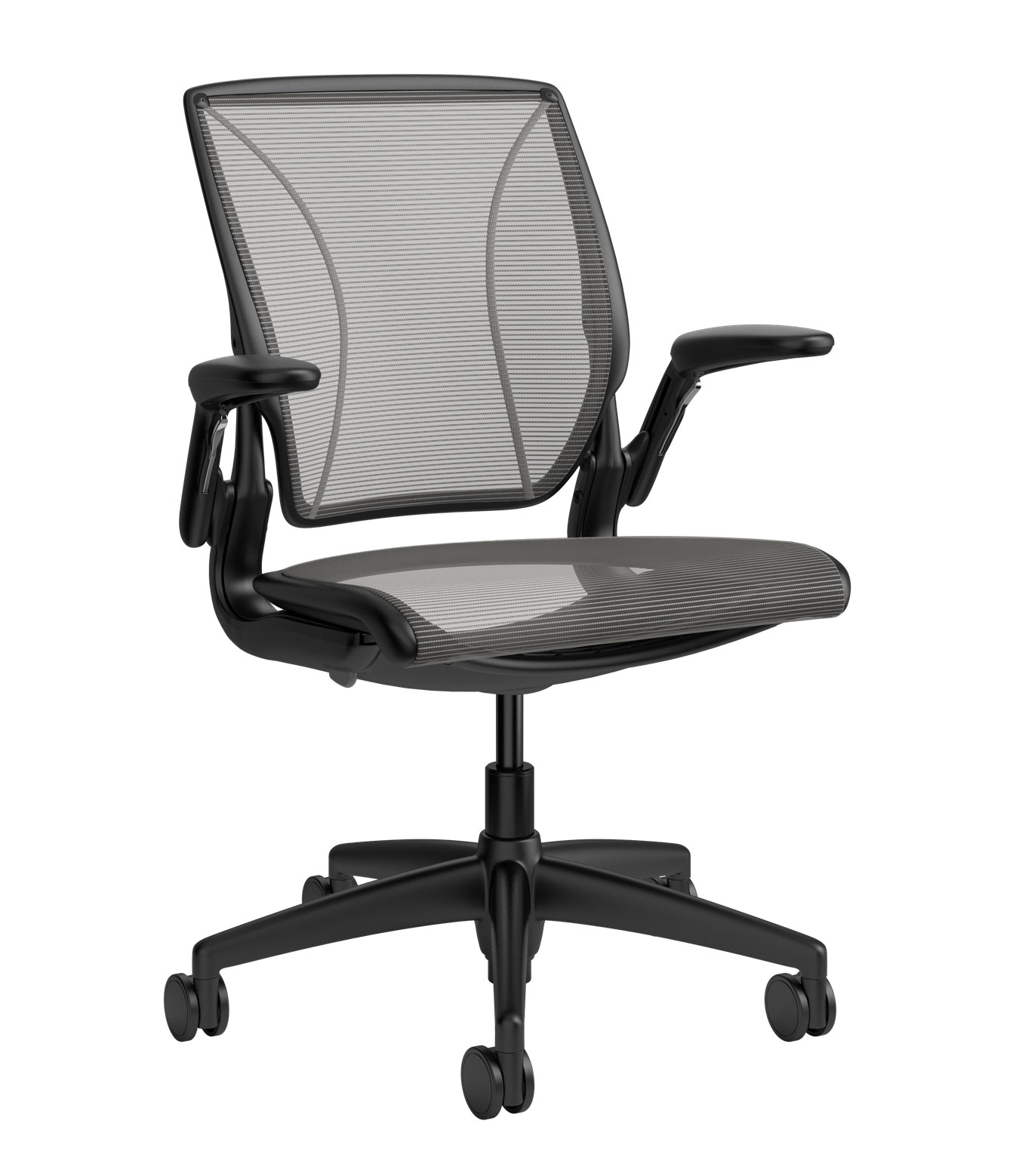 Humanscale World Chair W13B Pinstripe N02N02 | www.bureaustoel.nl