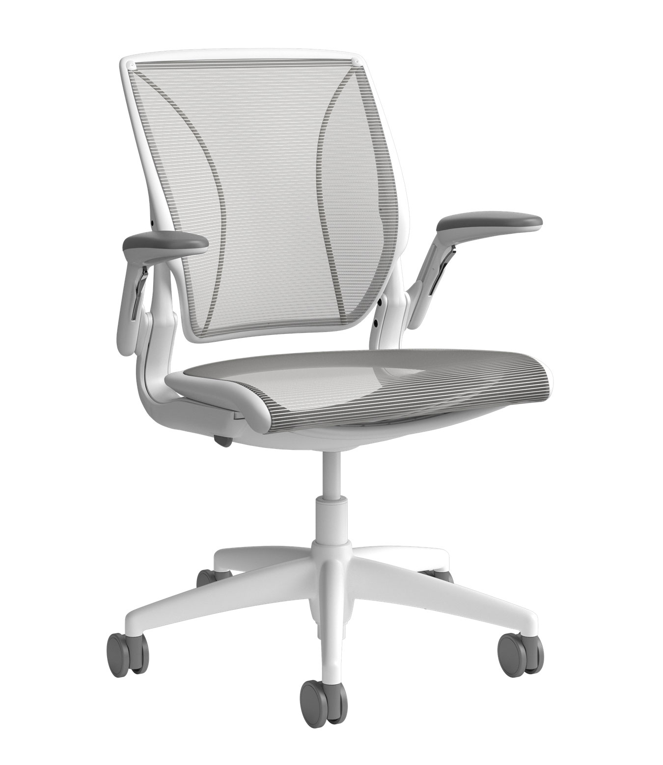 Humanscale World Chair W13W Pinstripe N01N01 | www.bureaustoel.nl