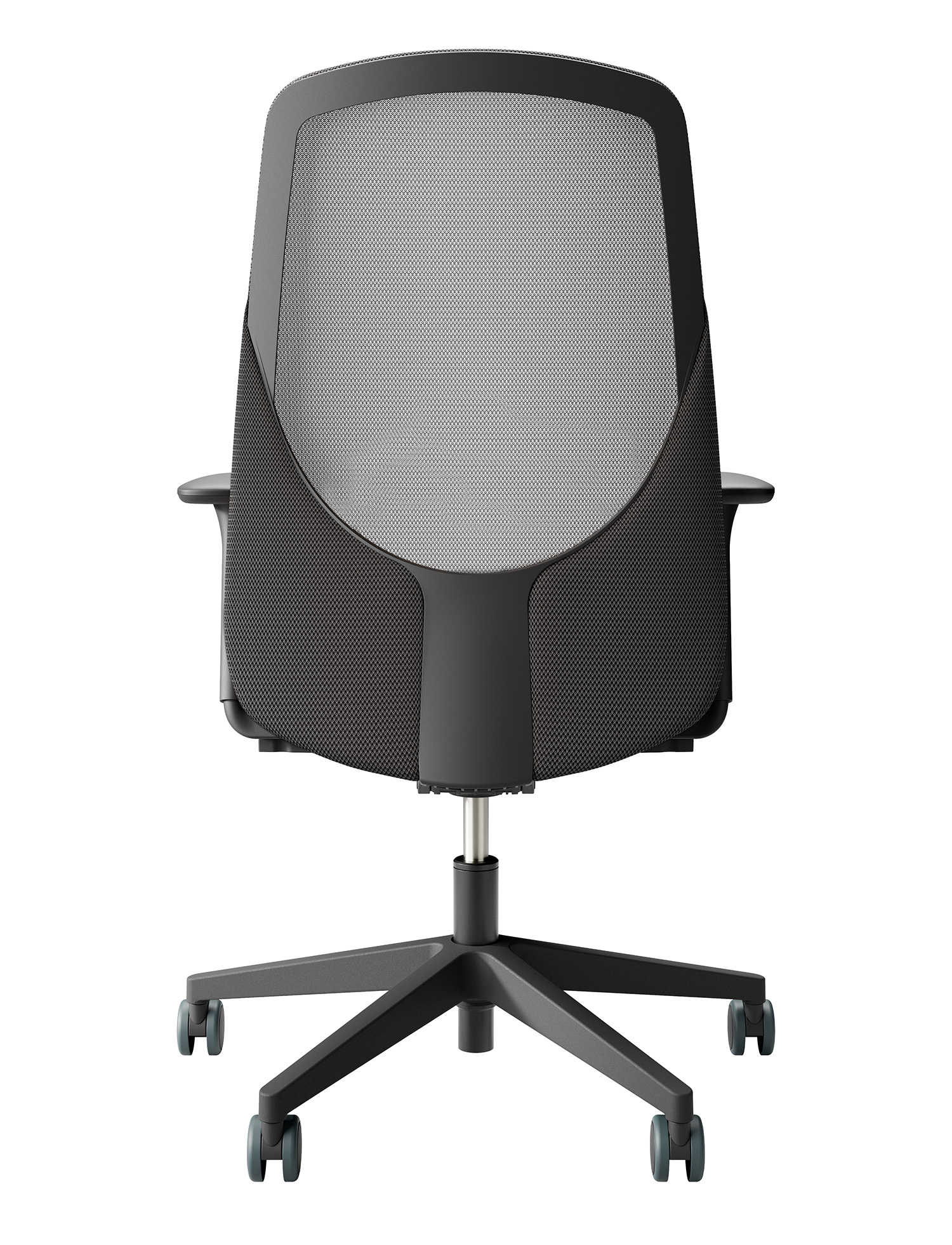 Beta bureaustoel Be Bright 5802 Basic Onderstel Zwart Stof Fidivi Radio 8033 Zwart | www.bureaustoel.nl